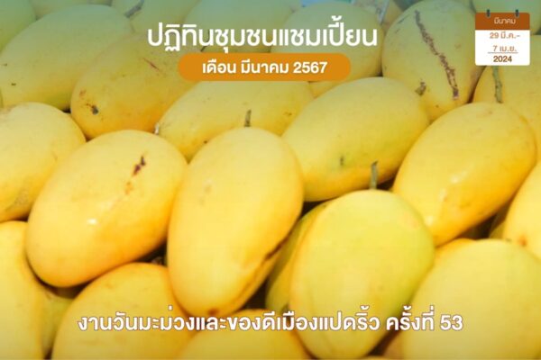 มะม่วงและของดีเมืองแปดริ้ว