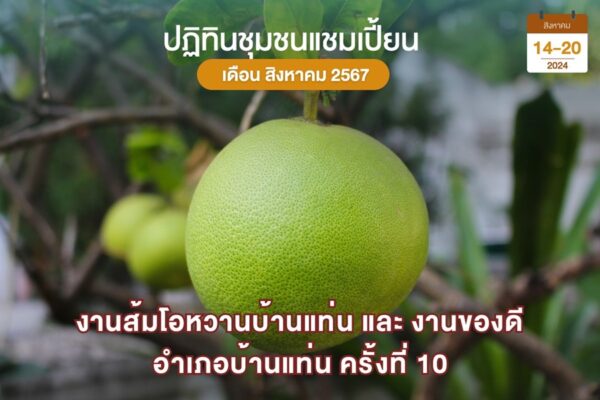 ส้มโอหวานบ้านแท่น